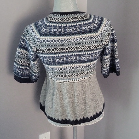 Tristan Vintage Fairisle Lambswool Cardigan - Picture 5 of 8